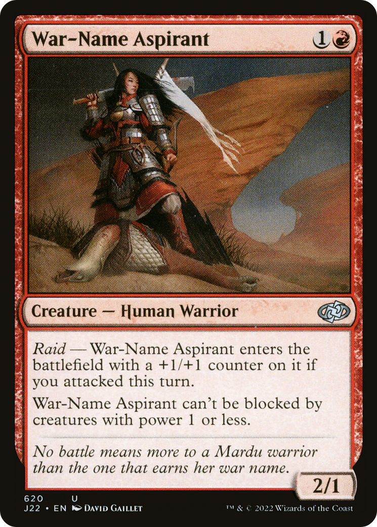 Image of War-Name Aspirant [Jumpstart 2022]