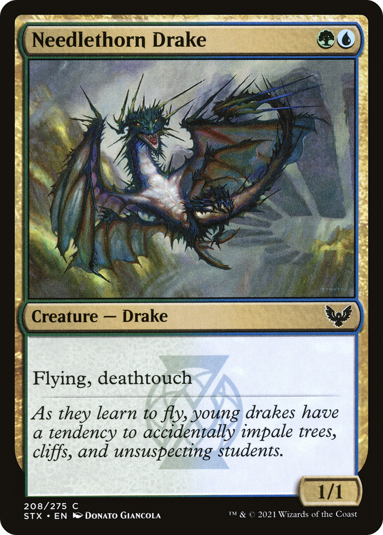 Image of Needlethorn Drake [Strixhaven: School of Mages]