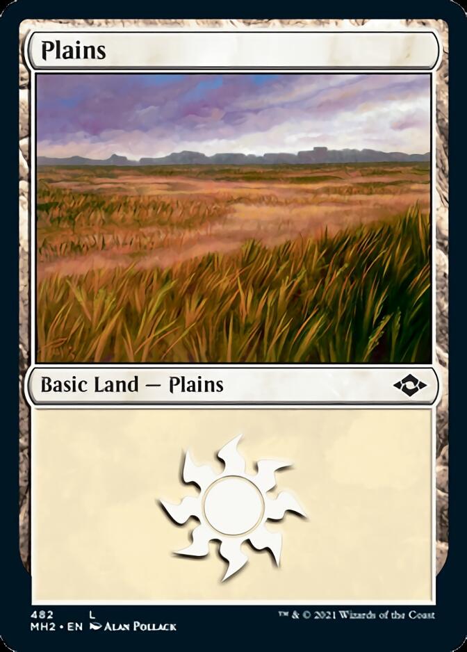 Image of Plains (482) (Foil Etched) [Modern Horizons 2]