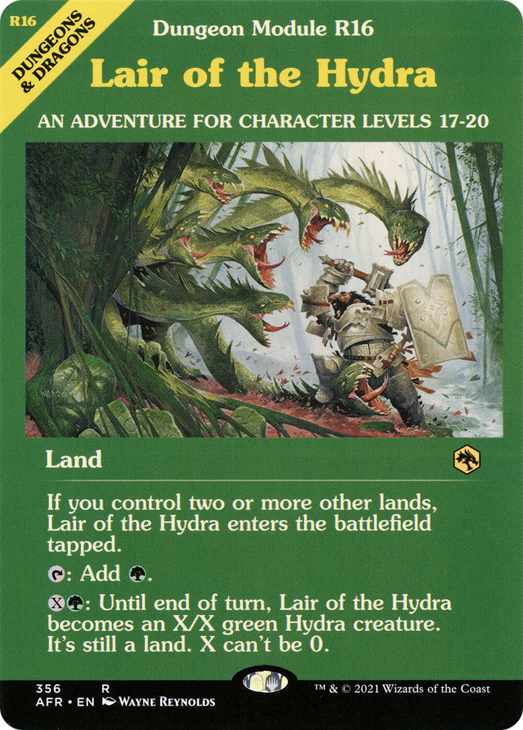 Image of Lair of the Hydra (Dungeon Module) [Dungeons & Dragons: Adventures in the Forgotten Realms]