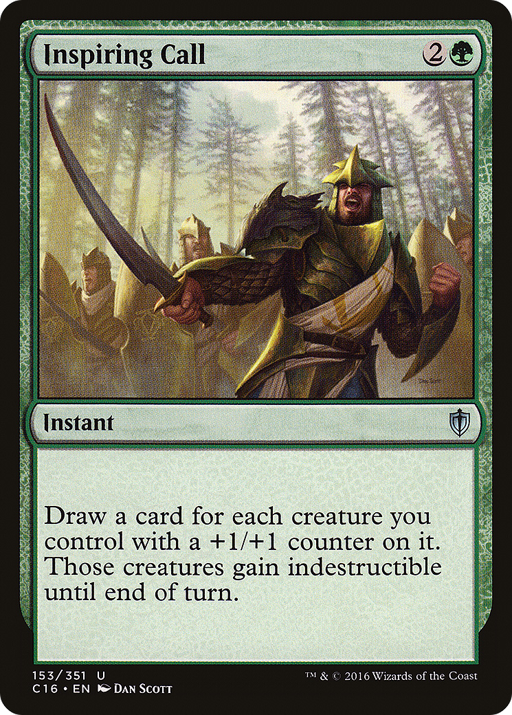 Image of Inspiring Call [Commander 2016]