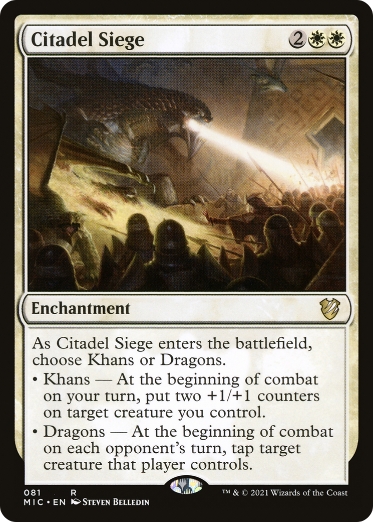 Image of Citadel Siege [Innistrad: Midnight Hunt Commander]
