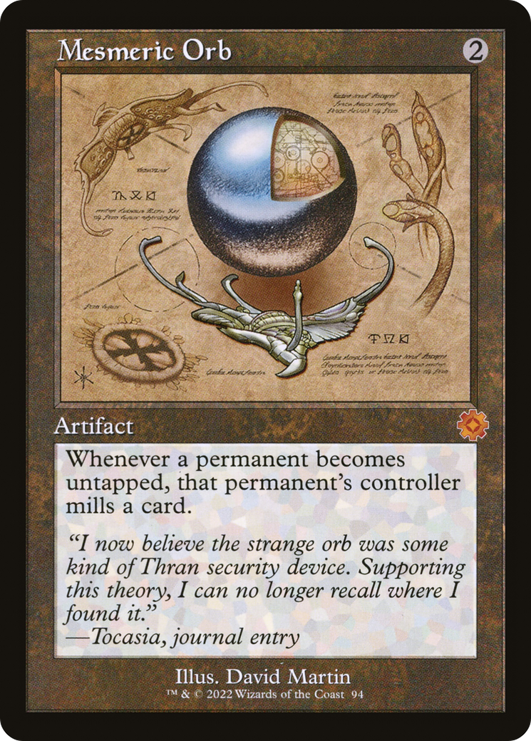 Image of Mesmeric Orb (Retro Schematic) [The Brothers' War Retro Artifacts]