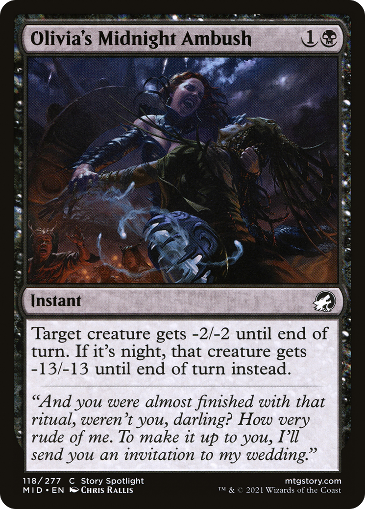 Image of Olivia's Midnight Ambush [Innistrad: Midnight Hunt]