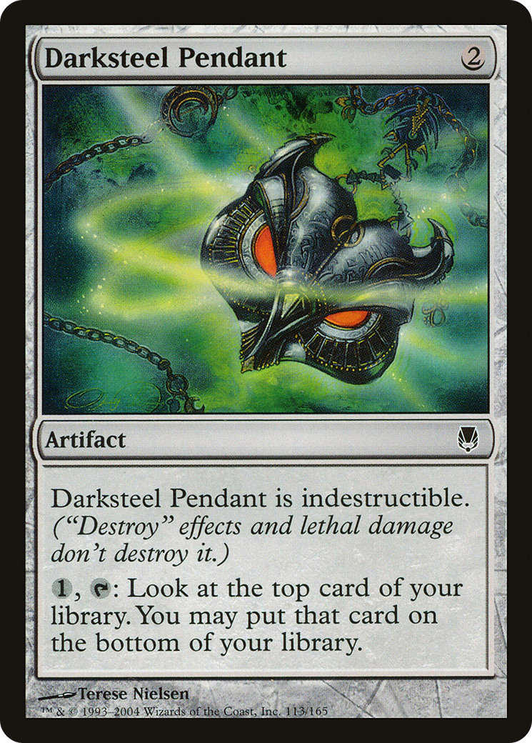 Image of Darksteel Pendant [Darksteel]