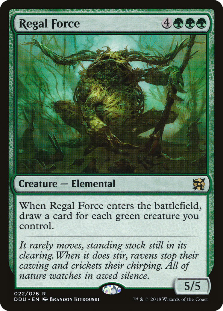 Image of Regal Force [Duel Decks: Elves vs. Inventors]