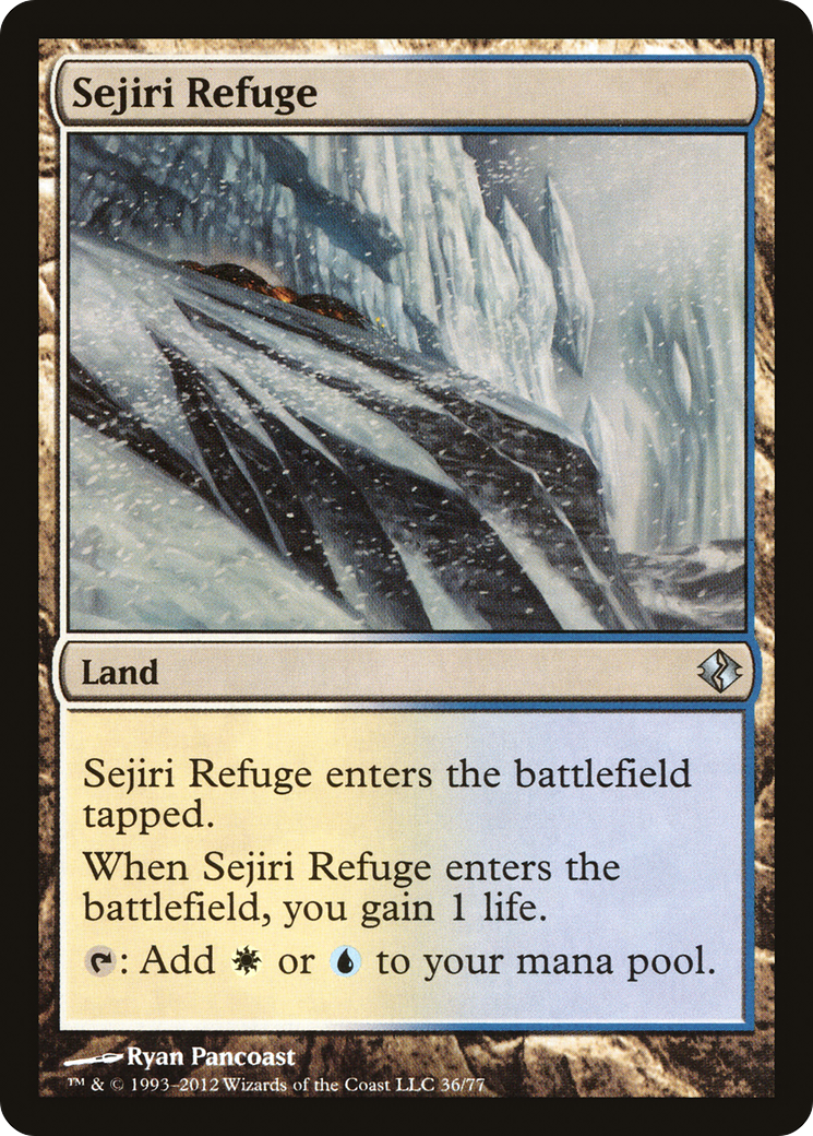 Image of Sejiri Refuge [Duel Decks: Venser vs. Koth]