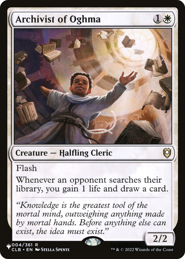 Image of Archivist of Oghma [The List]