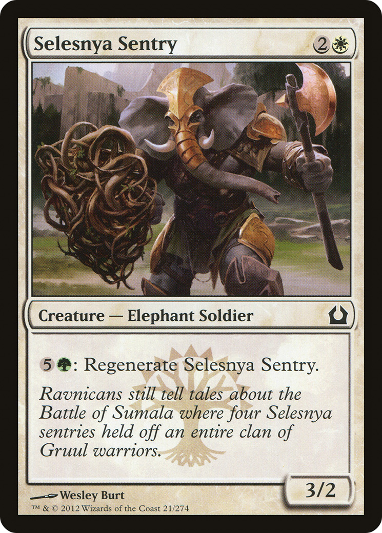 Image of Selesnya Sentry [Return to Ravnica]