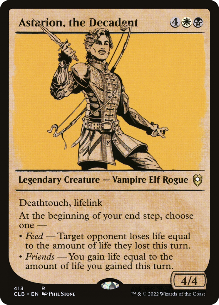 Image of Astarion, the Decadent (Showcase) [Commander Legends: Battle for Baldur's Gate]