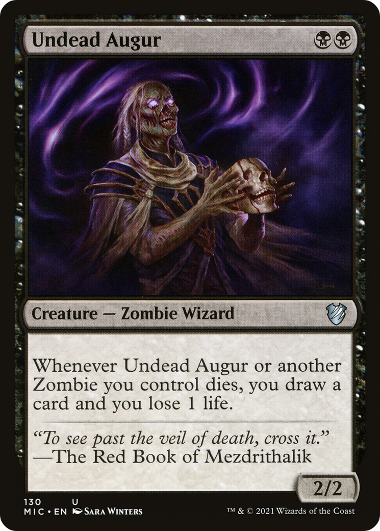 Image of Undead Augur [Innistrad: Midnight Hunt Commander]