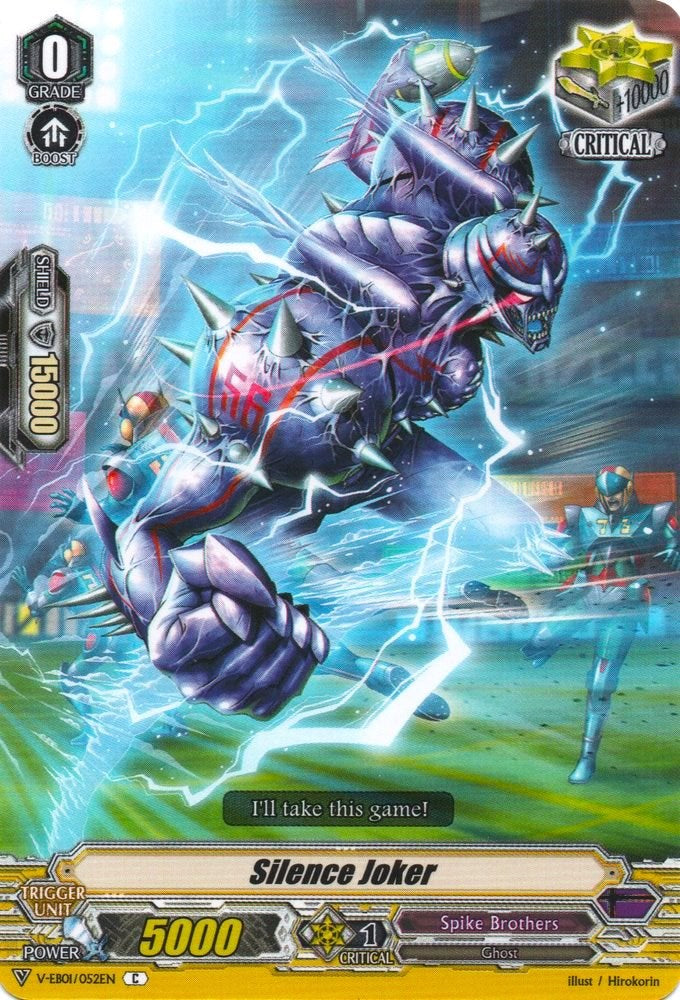 Image of Silence Joker (V-EB01/052EN) [The Destructive Roar]