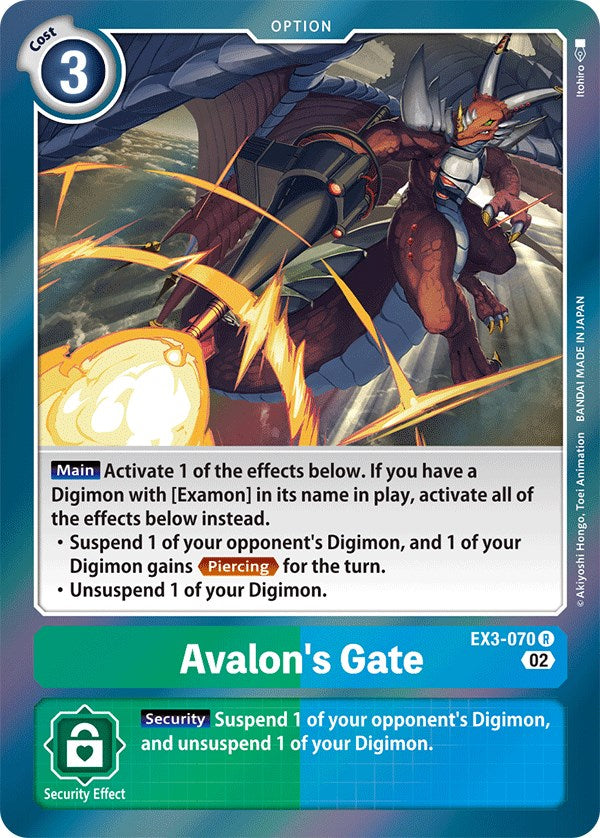 Image of Avalon's Gate [EX3-070] [Draconic Roar]
