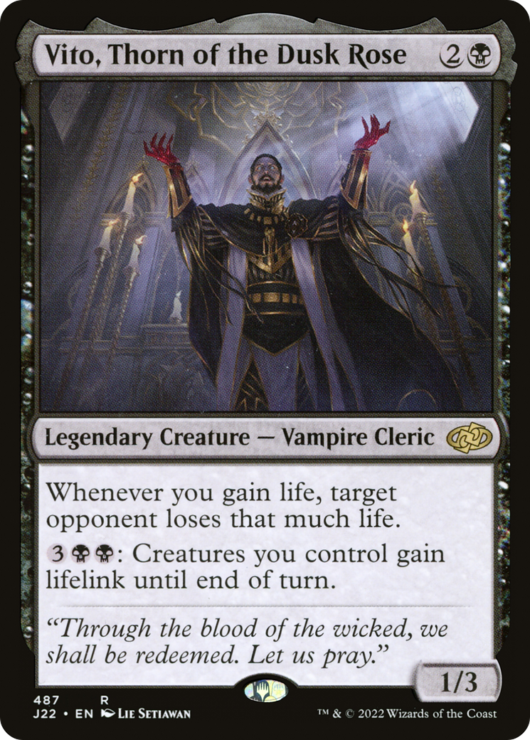 Image of Vito, Thorn of the Dusk Rose [Jumpstart 2022]