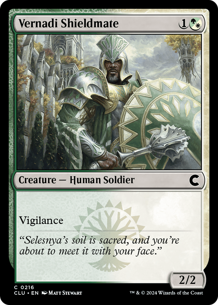 Image of Vernadi Shieldmate [Ravnica: Clue Edition]