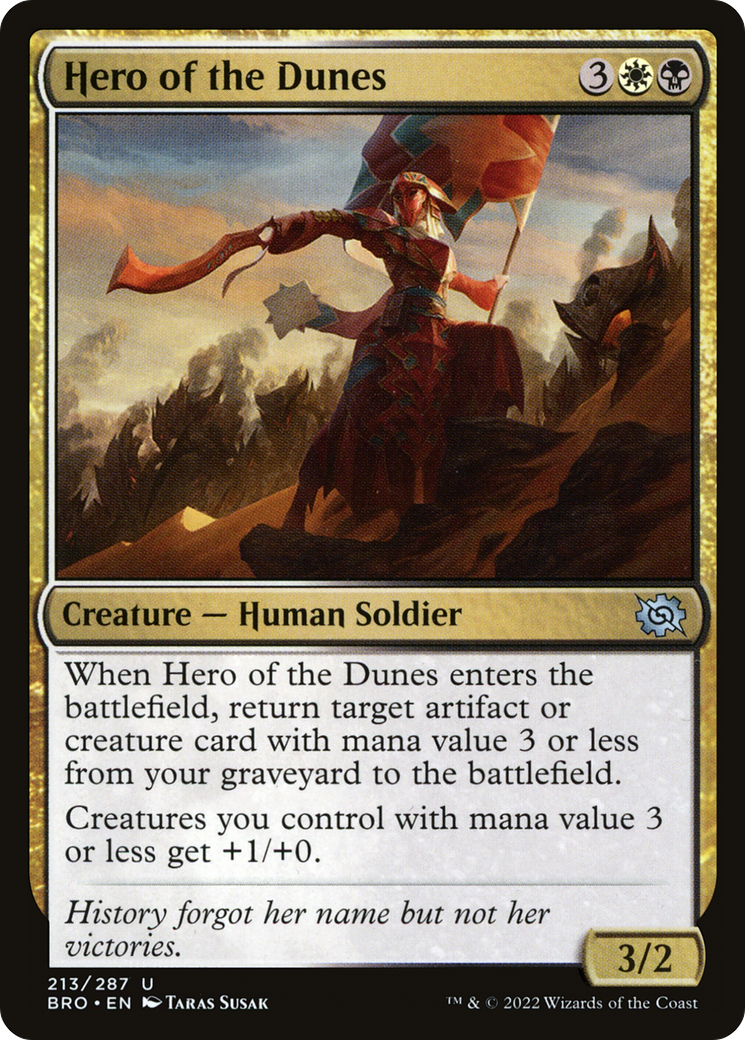Image of Hero of the Dunes [The Brothers' War]