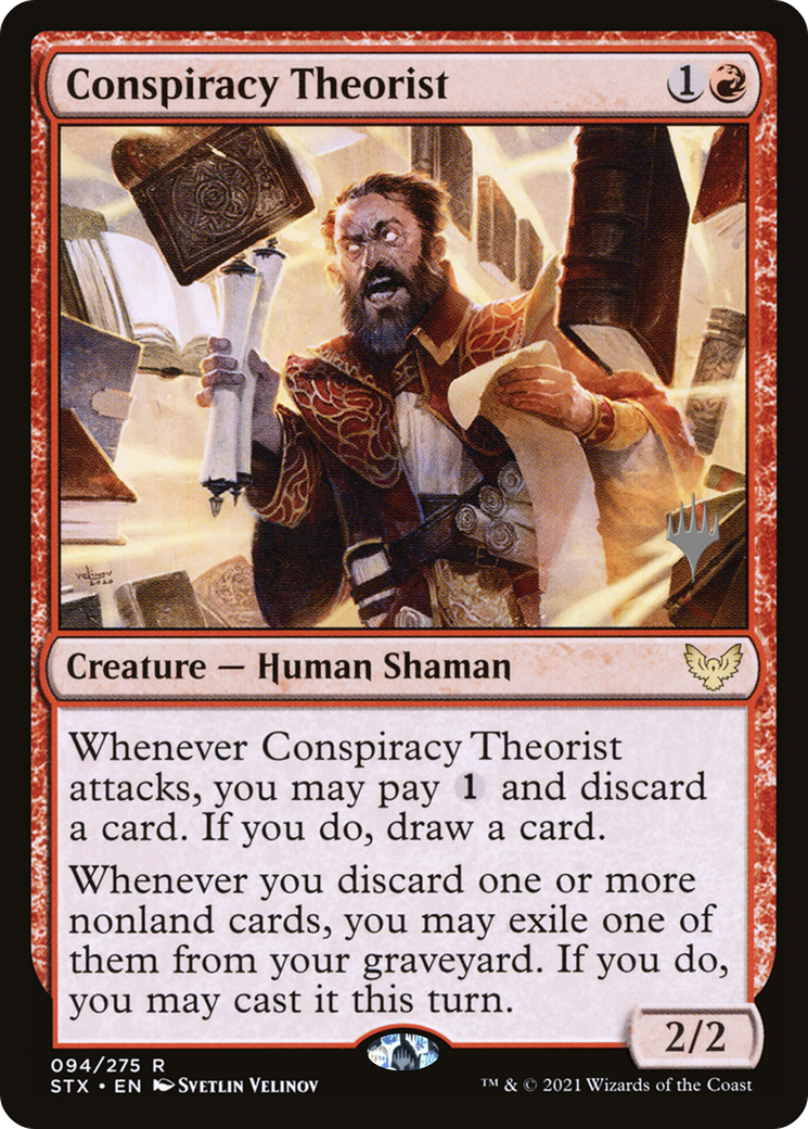 Image of Conspiracy Theorist (Promo Pack) [Strixhaven: School of Mages Promos]