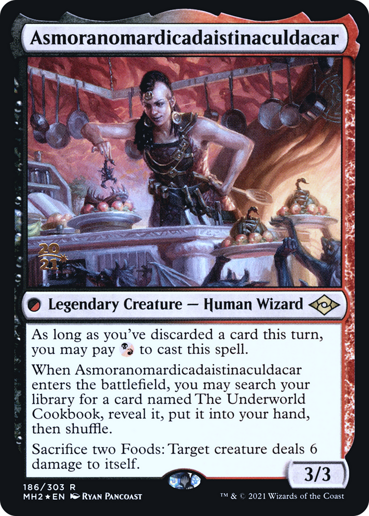 Image of Asmoranomardicadaistinaculdacar [Modern Horizons 2 Prerelease Promos]
