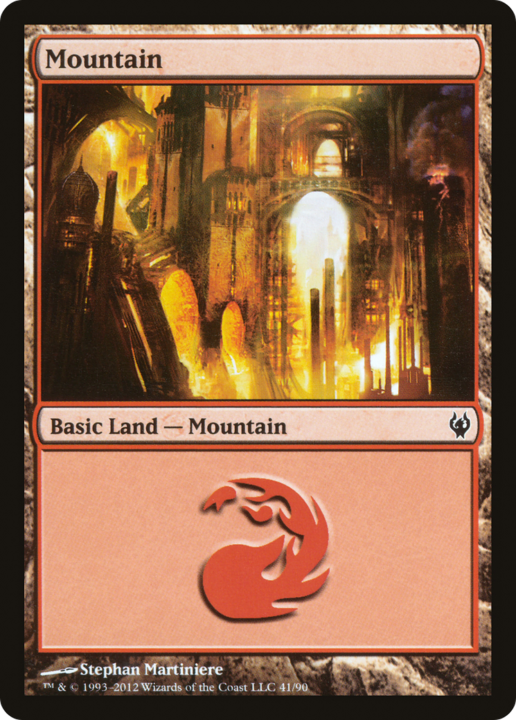 Image of Mountain (41) [Duel Decks: Izzet vs. Golgari]