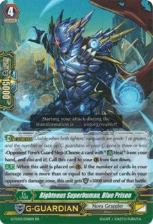 Image of Righteous Superhuman, Blue Prison (G-FC03/036EN) [Fighter's Collection 2016]