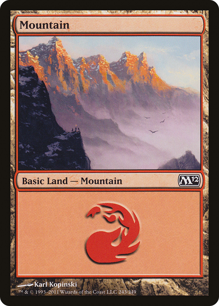 Image of Mountain (243) [Magic 2012]