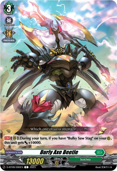 Image of Burly Axe Beetle (D-BT09/090EN) [Dragontree Invasion]