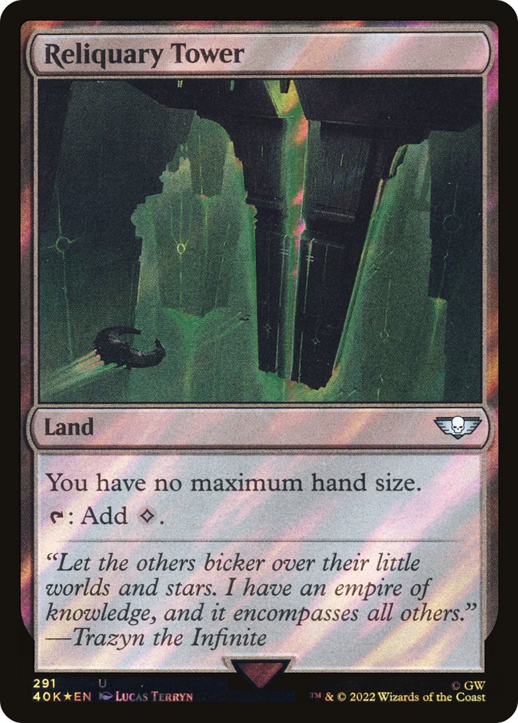 Image of Reliquary Tower (Surge Foil) [Warhammer 40,000]