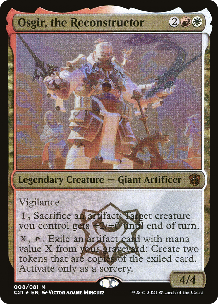 Image of Osgir, the Reconstructor (Display Commander) [Commander 2021]
