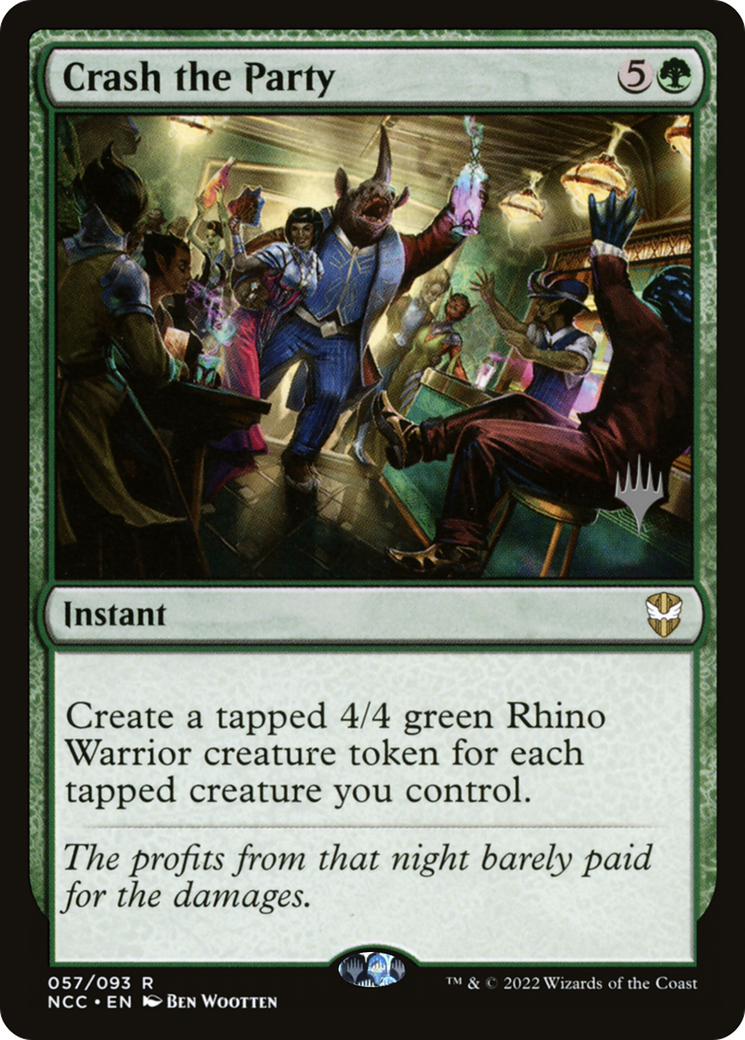 Image of Crash the Party (Promo Pack) [Streets of New Capenna Commander Promos]