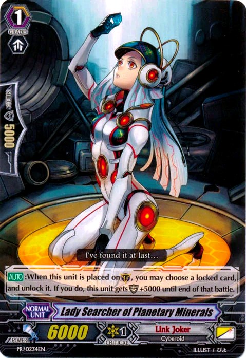 Image of Lady Searcher of Planetary Minerals (PR/0234EN) [Promo Cards]