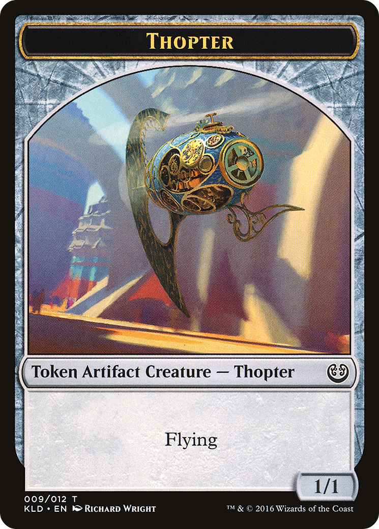Image of Thopter Token (009/012) [Kaladesh Tokens]