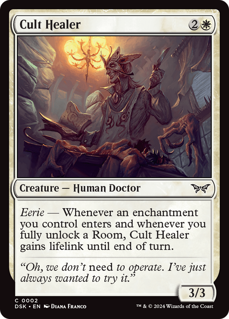 Image of Cult Healer [Duskmourn: House of Horror]