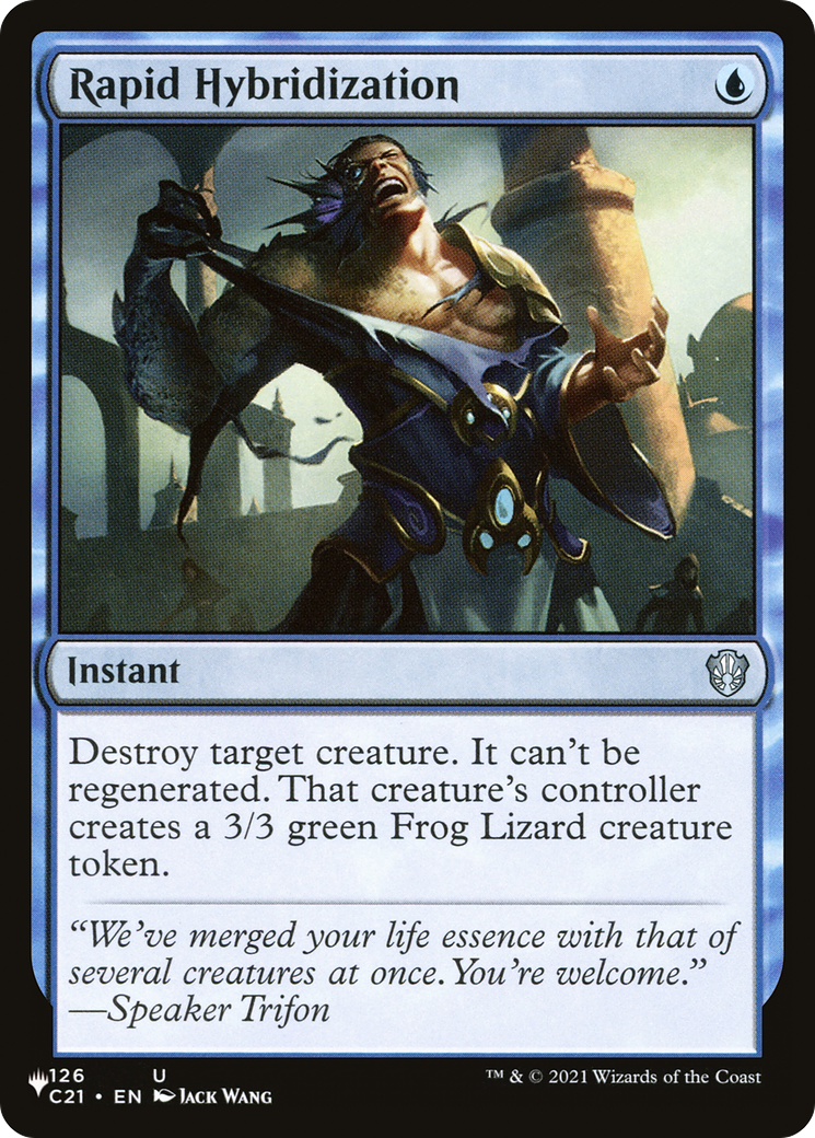Image of Rapid Hybridization [The List]