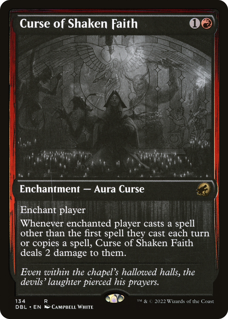 Image of Curse of Shaken Faith [Innistrad: Double Feature]