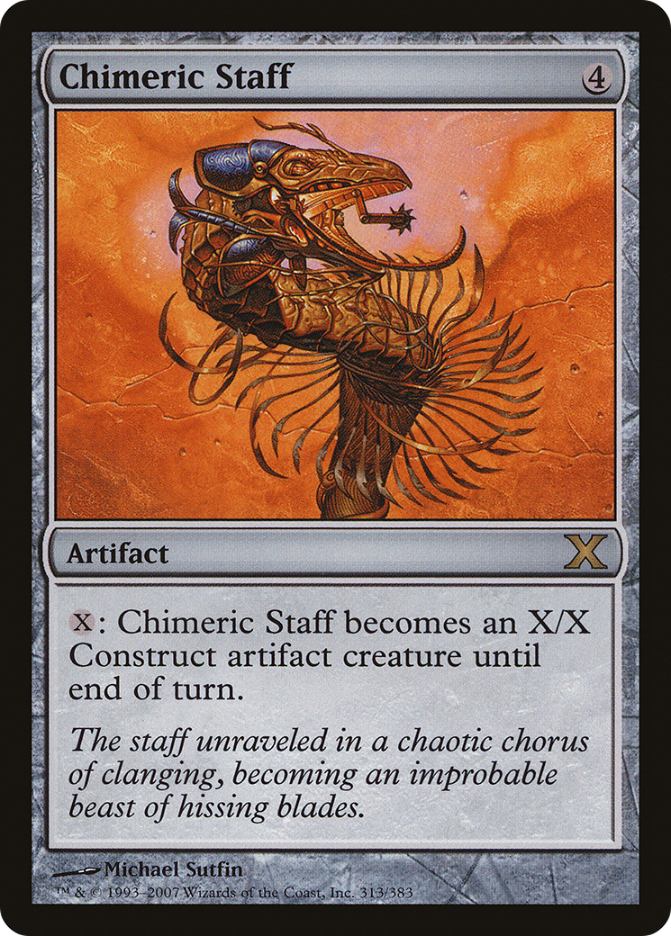 Image of Chimeric Staff [Tenth Edition]
