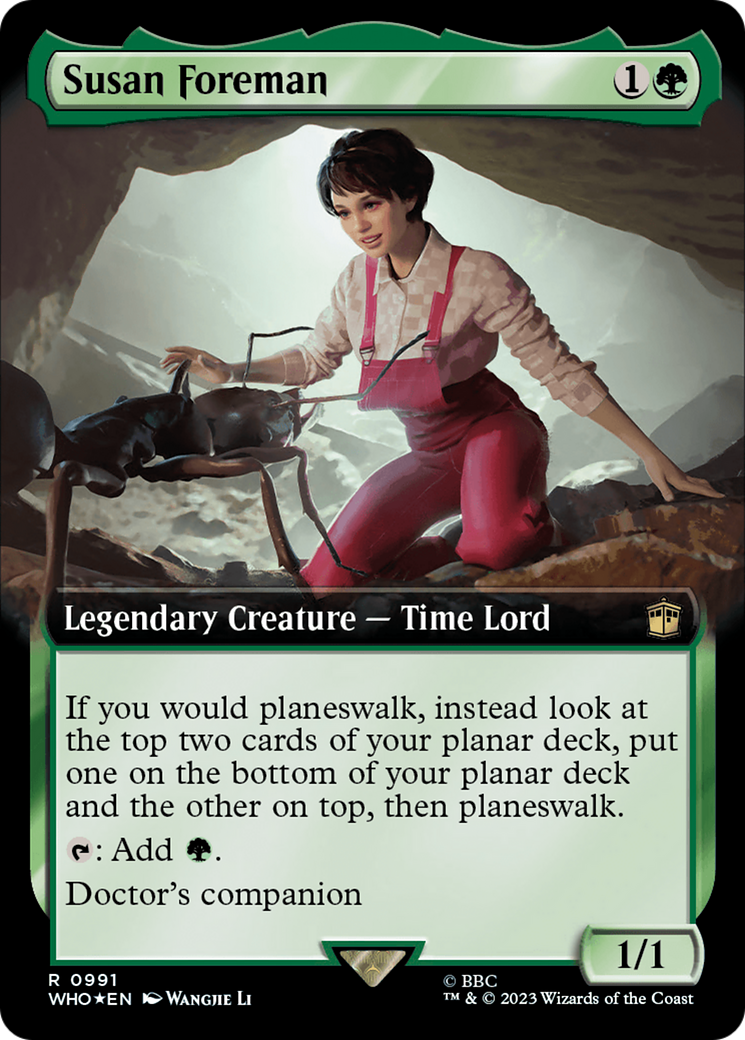 Image of Susan Foreman (Extended Art) (Surge Foil) [Doctor Who]
