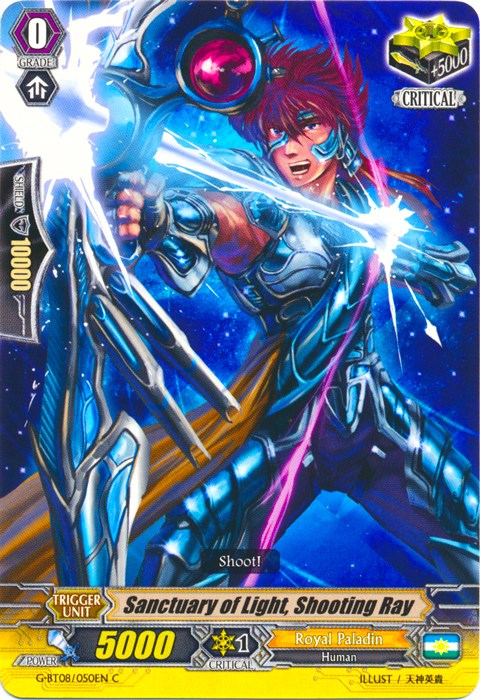 Image of Sanctuary of Light, Shooting Ray (G-BT08/050EN) [Absolute Judgment]