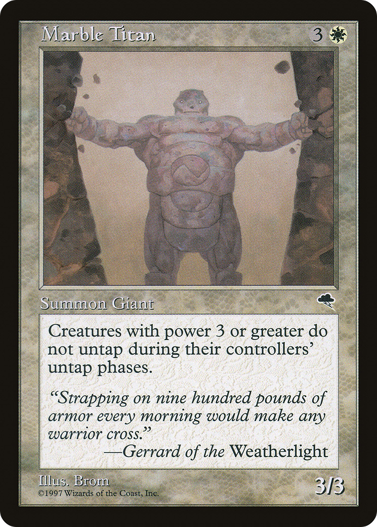 Image of Marble Titan [Tempest]