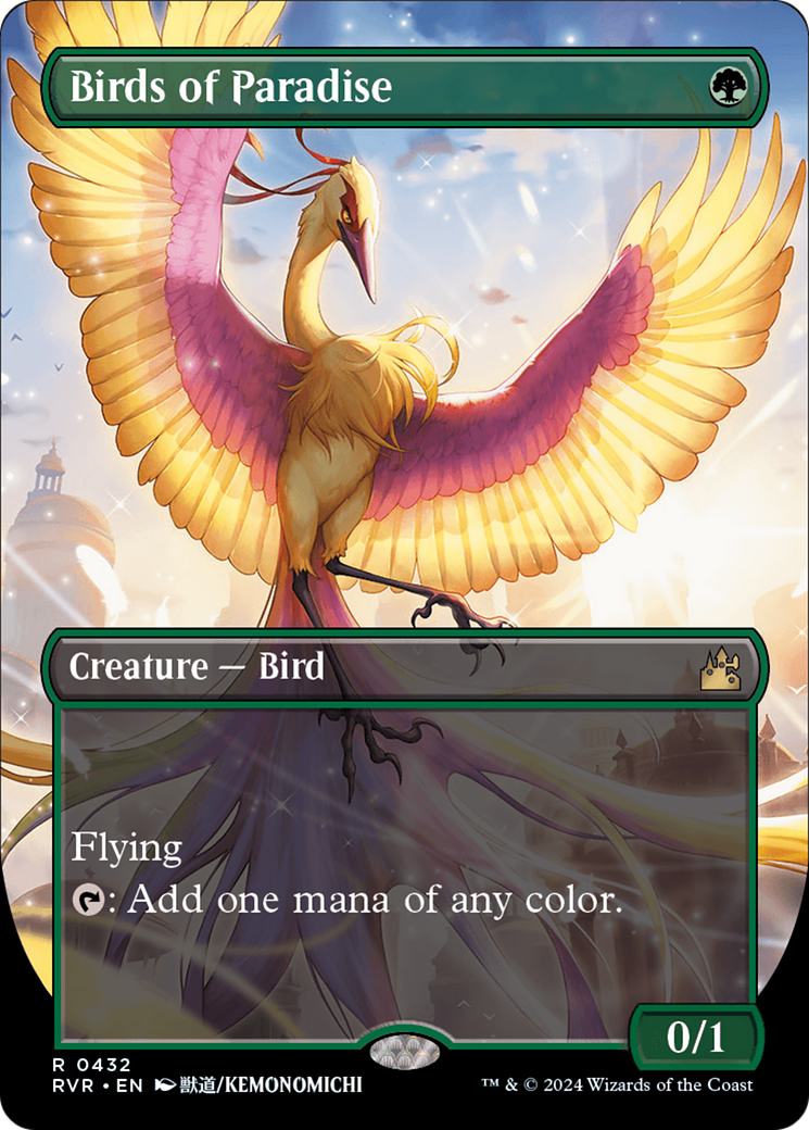 Image of Birds of Paradise (Anime Borderless) [Ravnica Remastered]