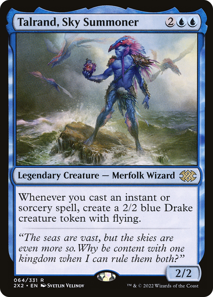 Image of Talrand, Sky Summoner [Double Masters 2022]