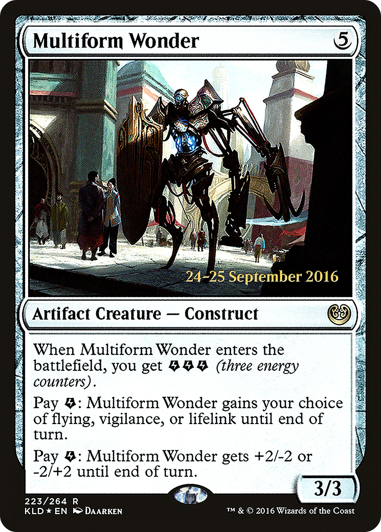 Image of Multiform Wonder [Kaladesh Prerelease Promos]