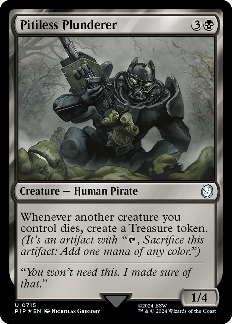Image of Pitiless Plunderer (Surge Foil) [Fallout]