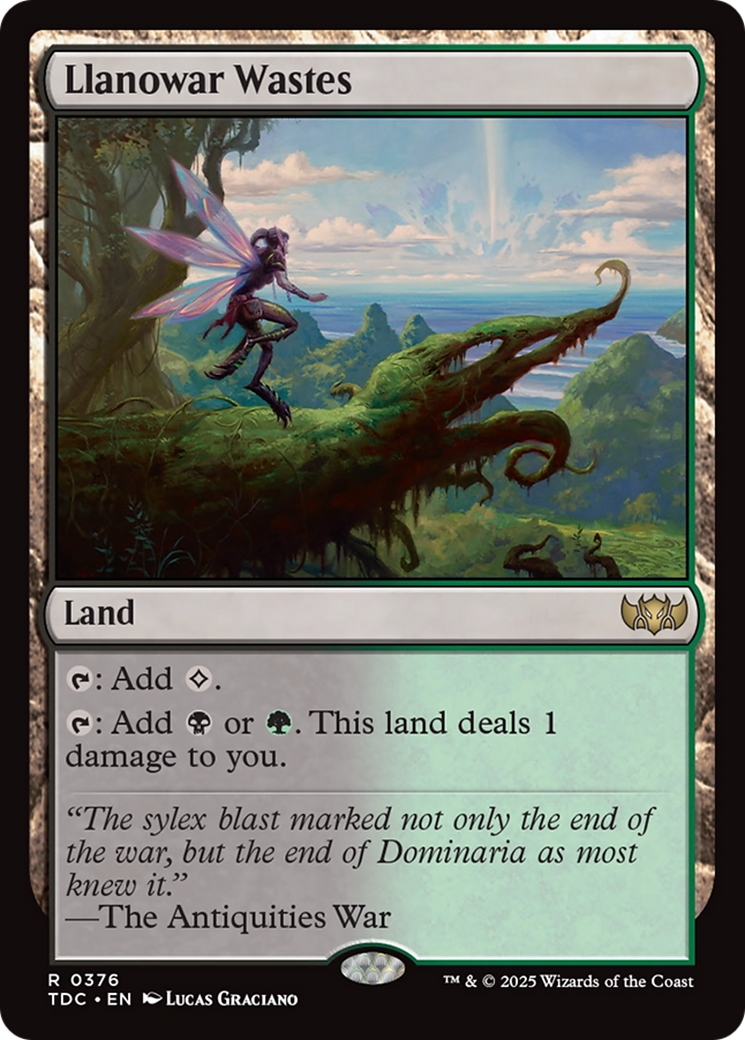 Image of Llanowar Wastes [Tarkir: Dragonstorm Commander]