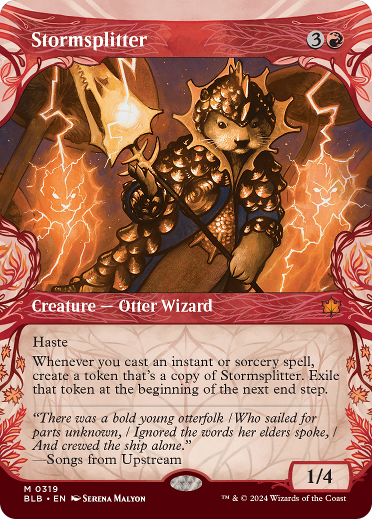 Image of Stormsplitter (Showcase) [Bloomburrow]