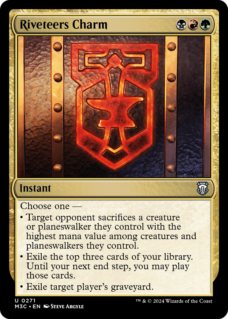 Image of Riveteers Charm [Modern Horizons 3 Commander]