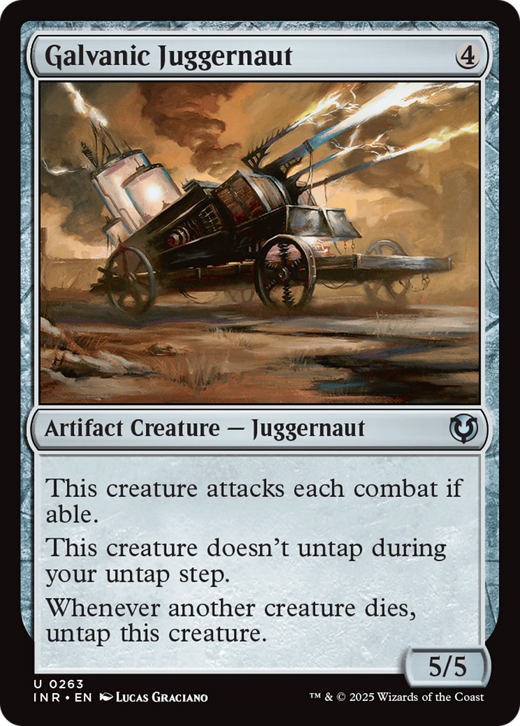 Image of Galvanic Juggernaut [Innistrad Remastered]