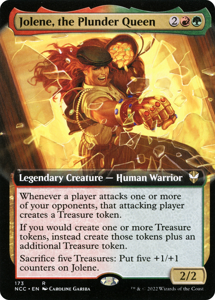 Image of Jolene, the Plunder Queen (Extended Art) [Streets of New Capenna Commander]