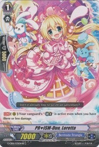 Image of PRISM-Duo, Loretta (White) (G-CB01/031EN W) [Academy of Divas]