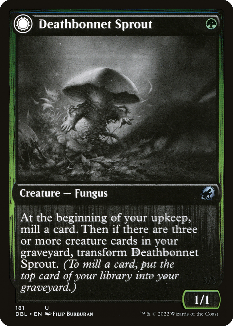 Image of Deathbonnet Sprout // Deathbonnet Hulk [Innistrad: Double Feature]