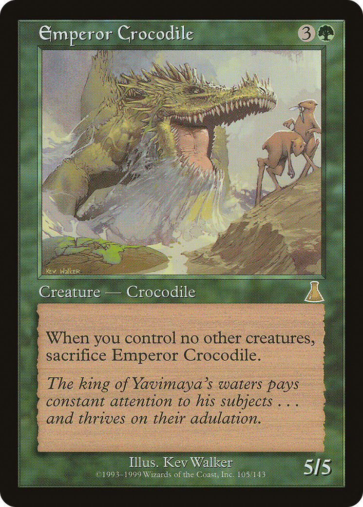 Image of Emperor Crocodile [Urza's Destiny]